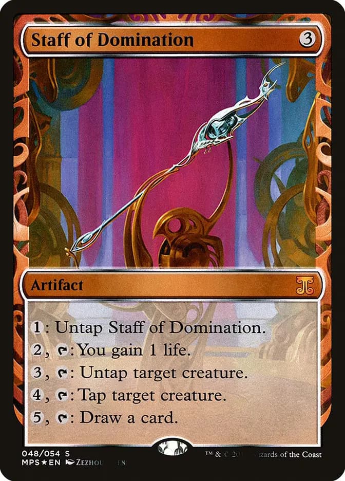 Card image of Staff of Domination