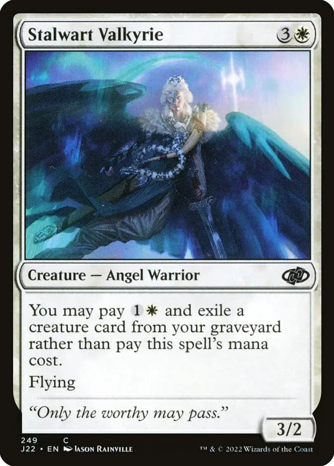 Card image of Stalwart Valkyrie