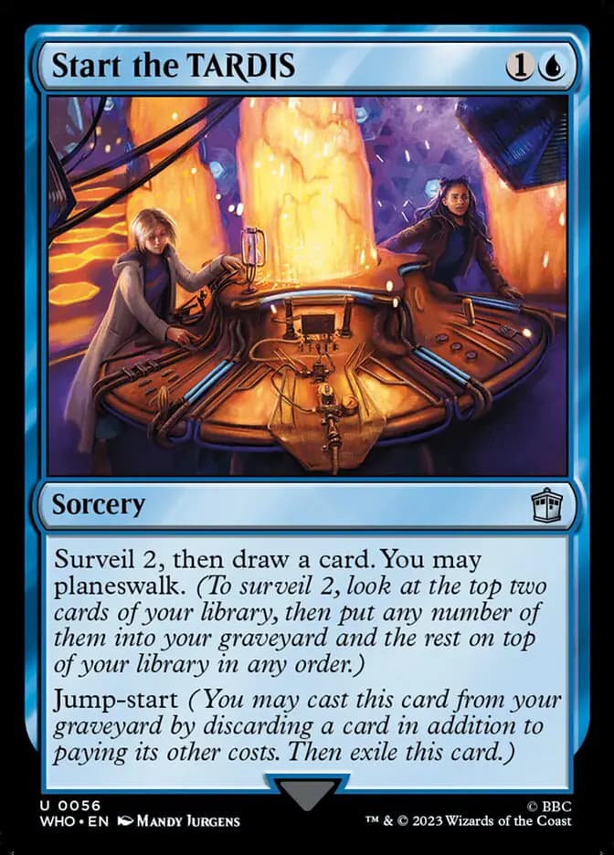 Card image of Start the TARDIS