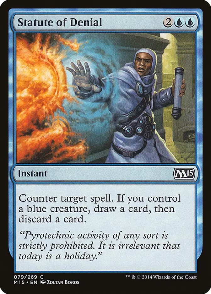 Card image of Statute of Denial