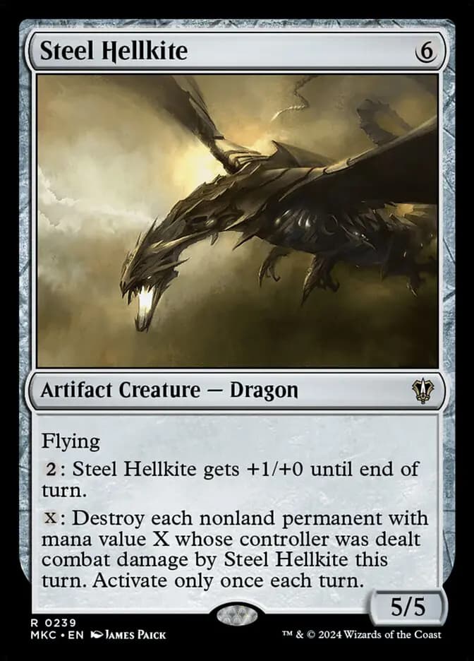 Card image of Steel Hellkite