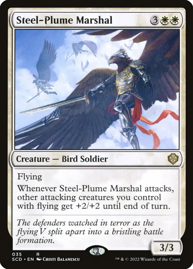 Card image of Steel-Plume Marshal