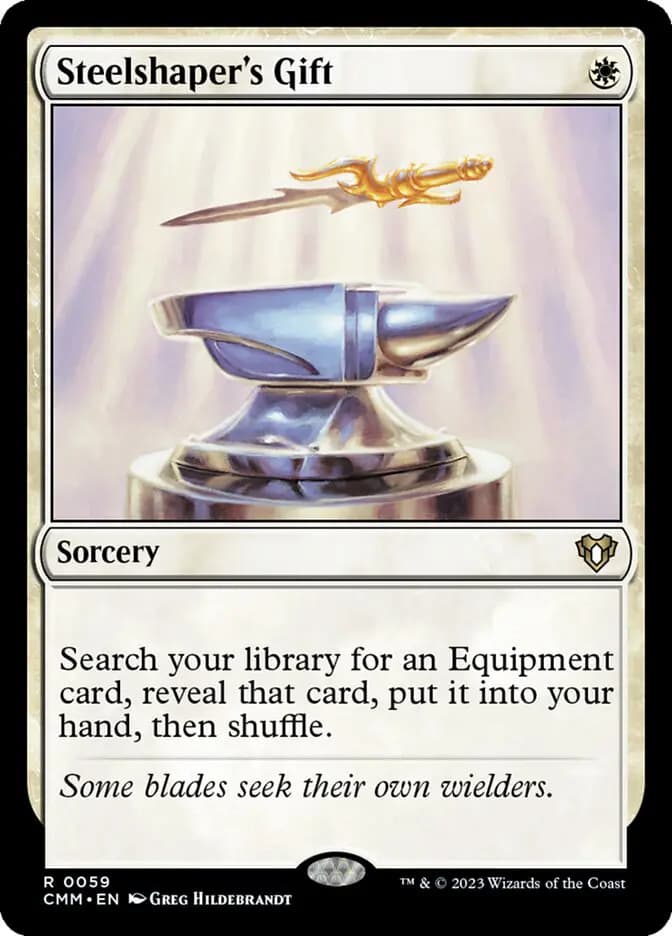 Card image of Steelshaper's Gift