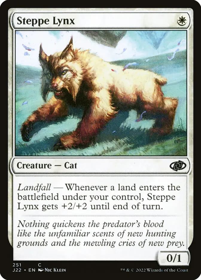 Card image of Steppe Lynx