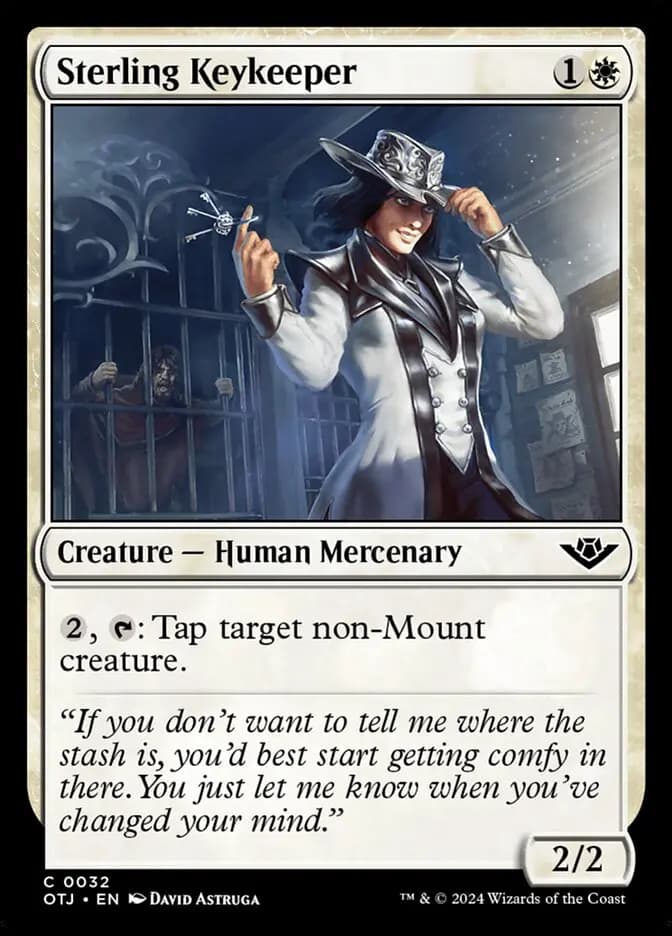 Card image of Sterling Keykeeper