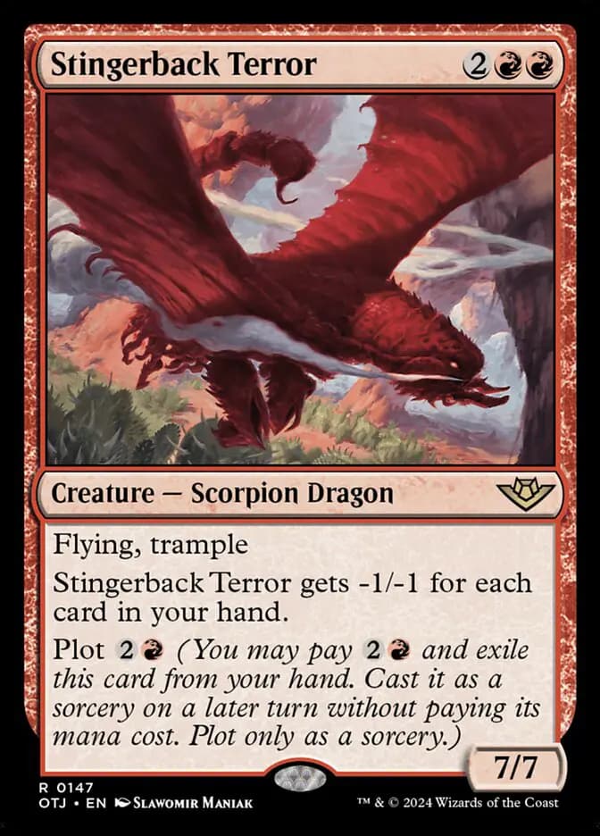 Card image of Stingerback Terror