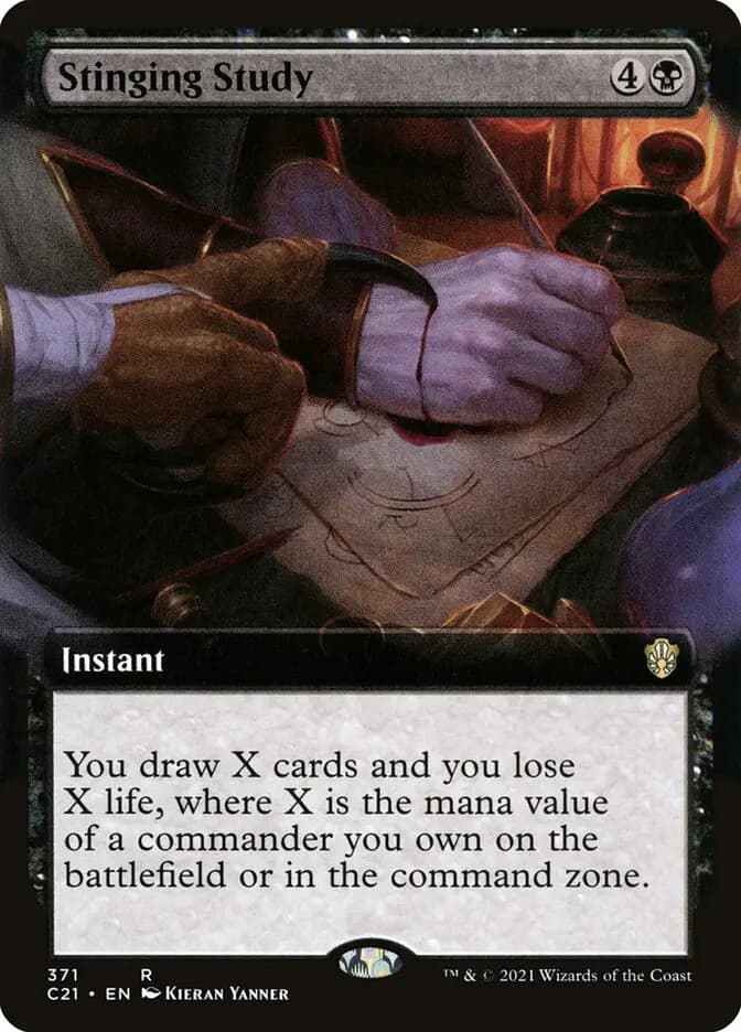 Card image of Stinging Study
