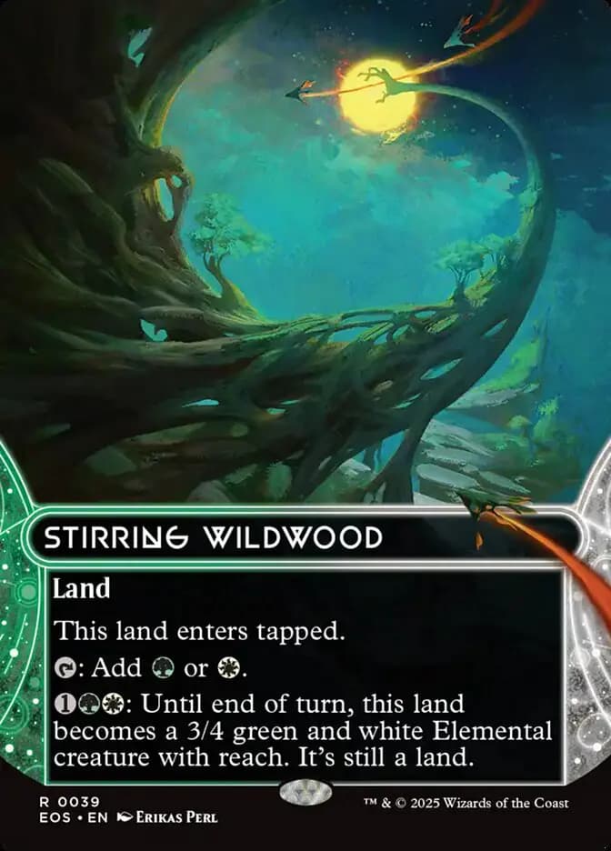 Card image of Stirring Wildwood