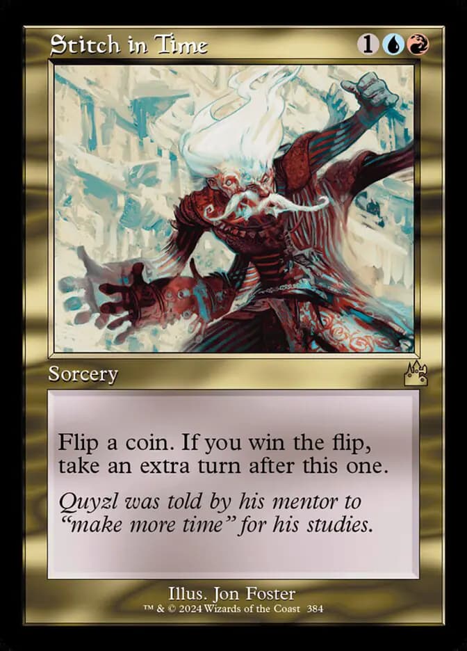 Card image of Stitch in Time
