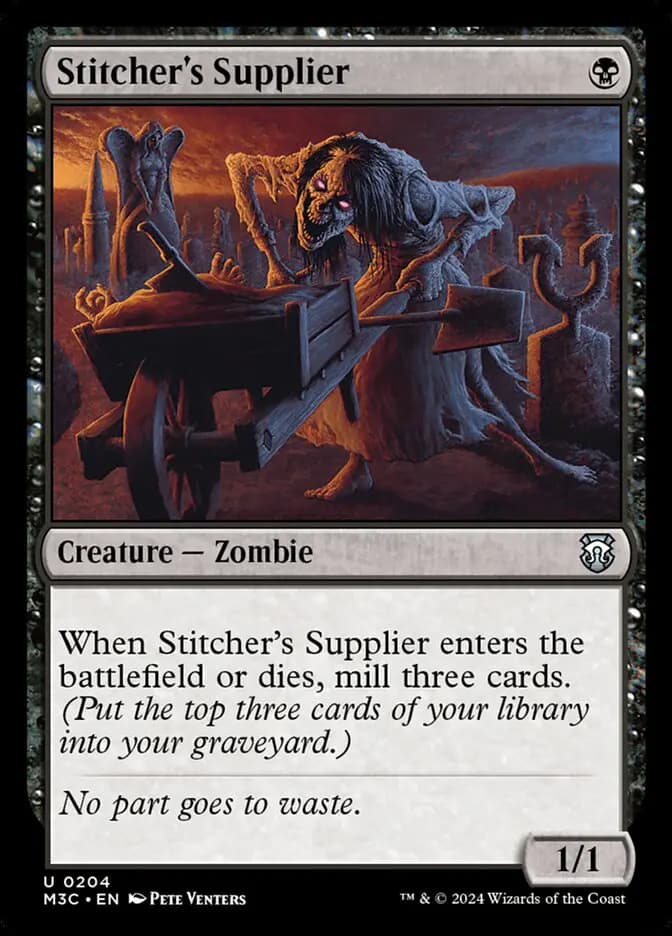Card image of Stitcher's Supplier