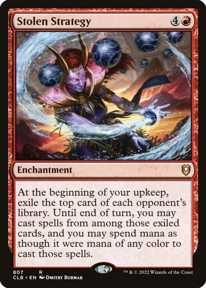 Card image of Stolen Strategy