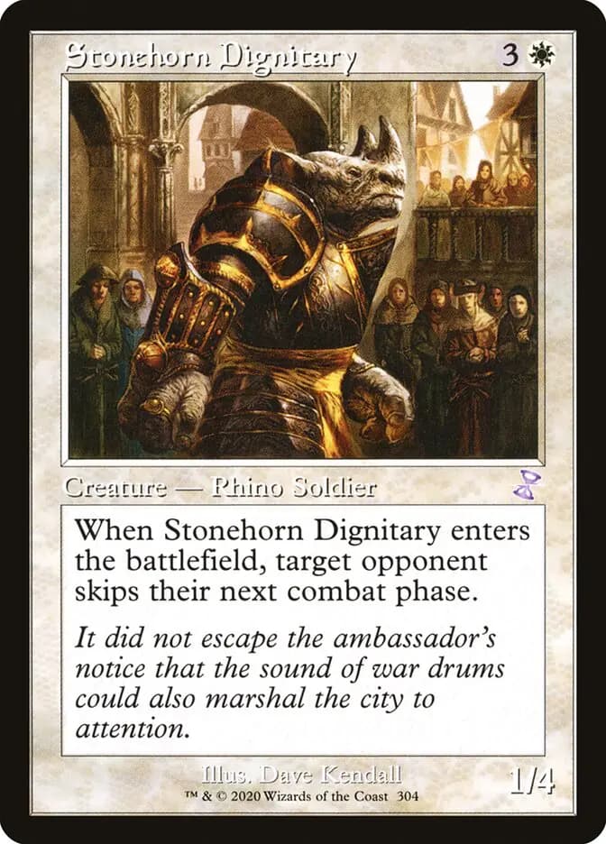 Card image of Stonehorn Dignitary