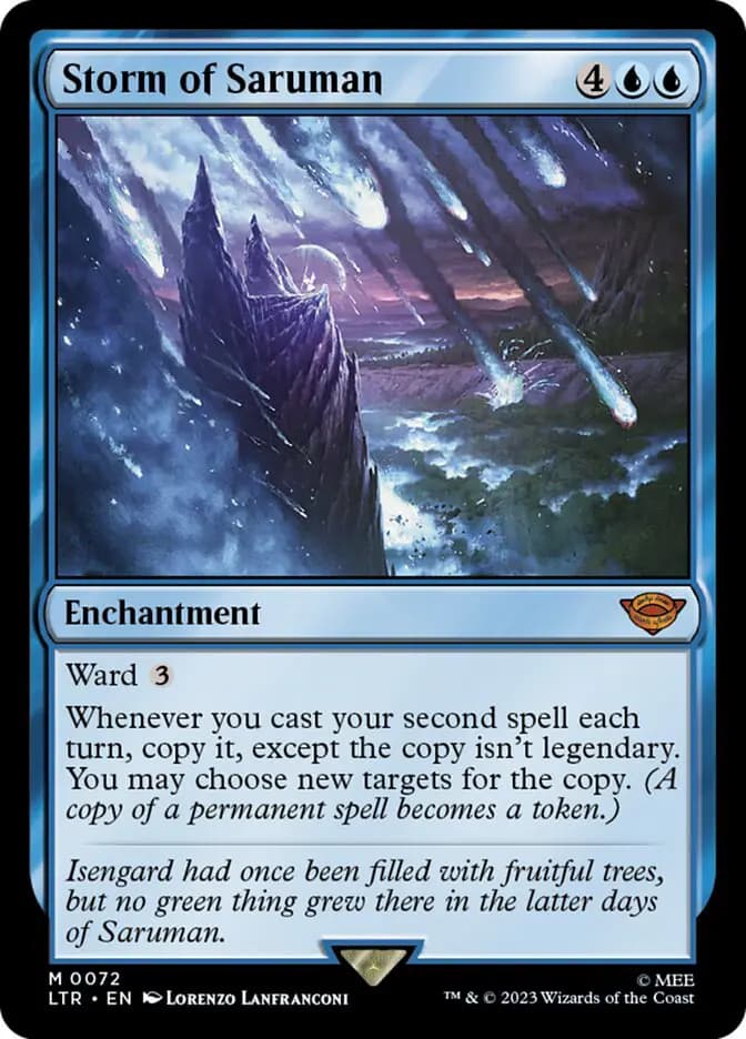 Card image of Storm of Saruman