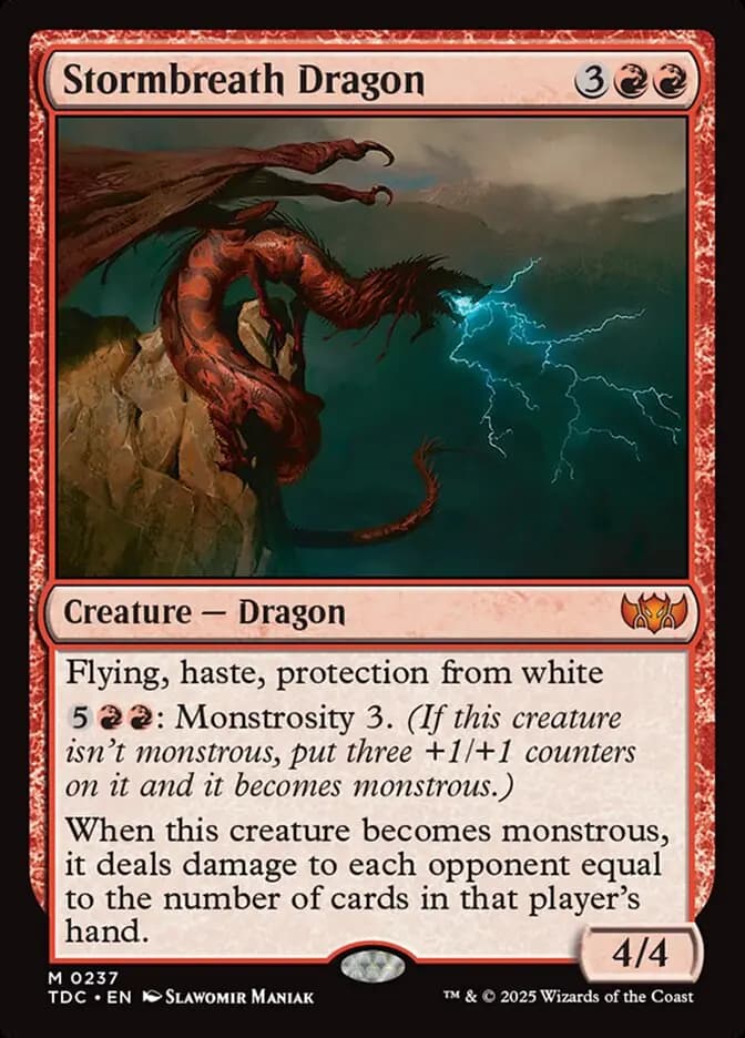 Card image of Stormbreath Dragon