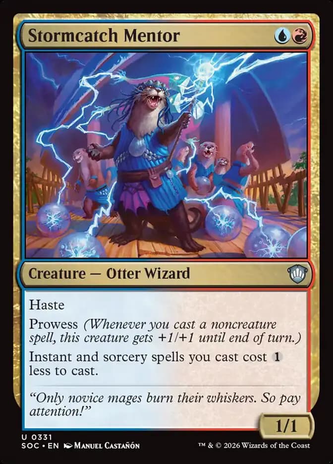 Card image of Stormcatch Mentor