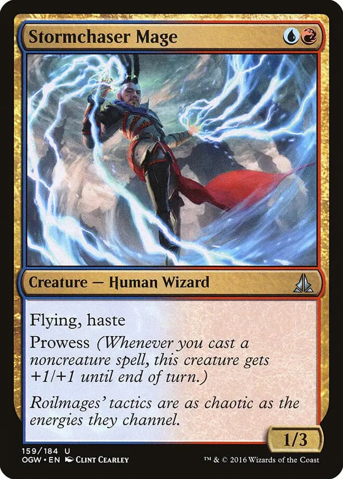 Card image of Stormchaser Mage