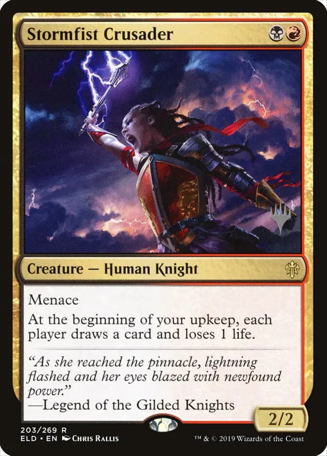 Card image of Stormfist Crusader