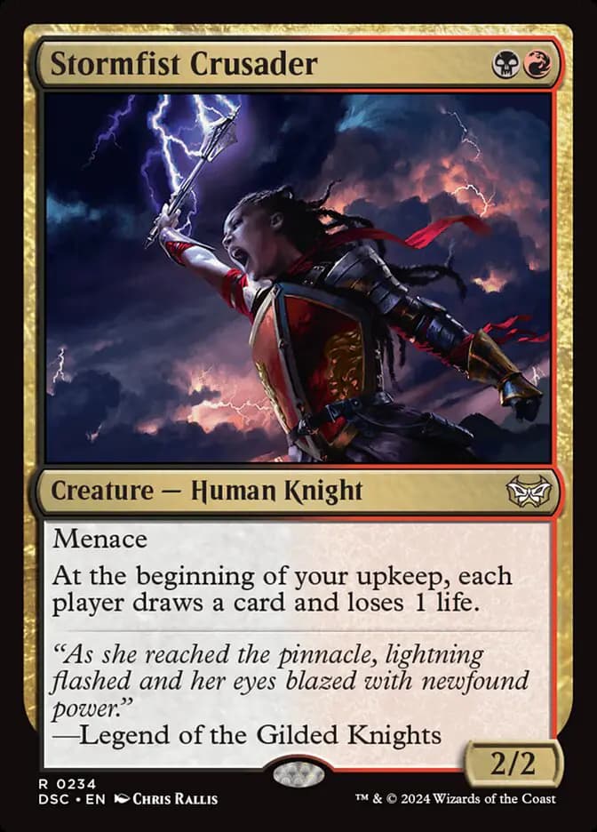 Card image of Stormfist Crusader