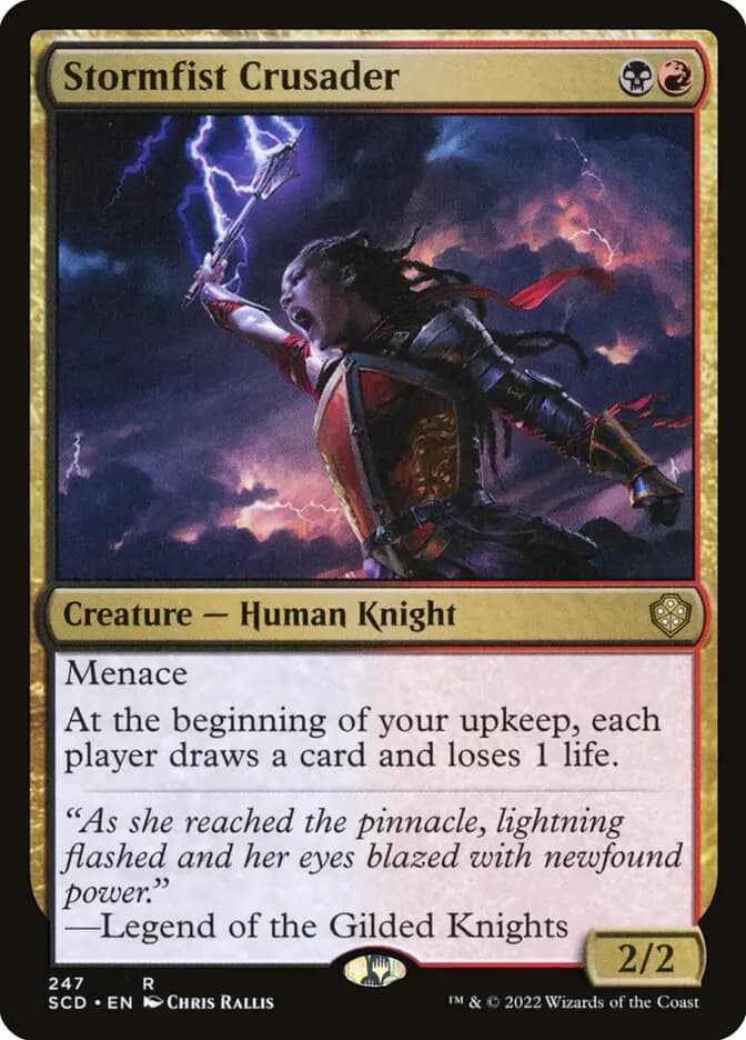 Card image of Stormfist Crusader