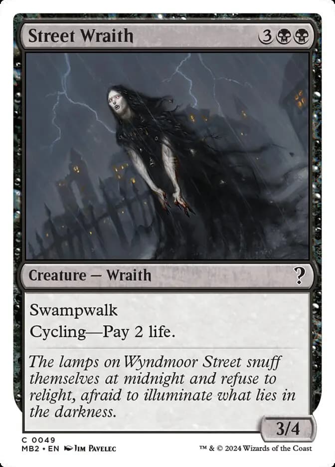 Card image of Street Wraith