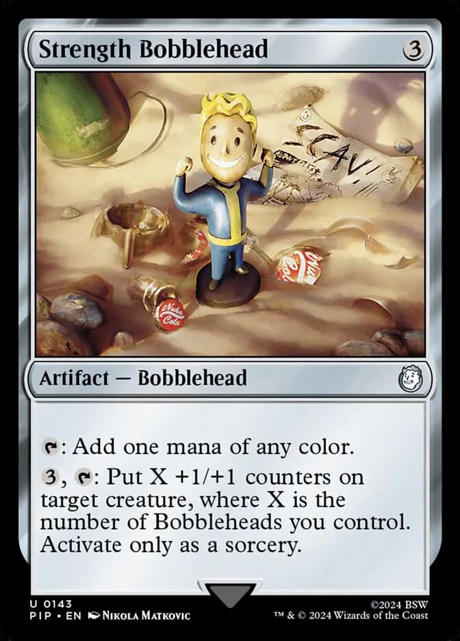 Card image of Strength Bobblehead