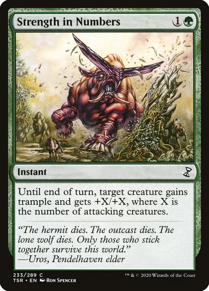 Card image of Strength in Numbers