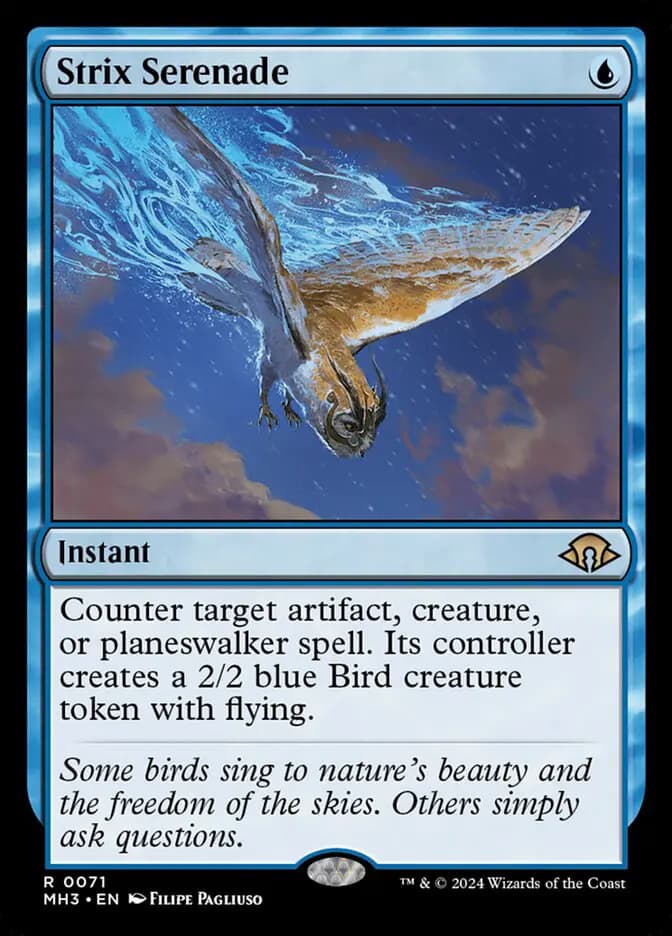 Card image of Strix Serenade