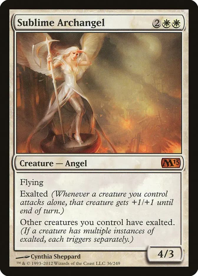Card image of Sublime Archangel