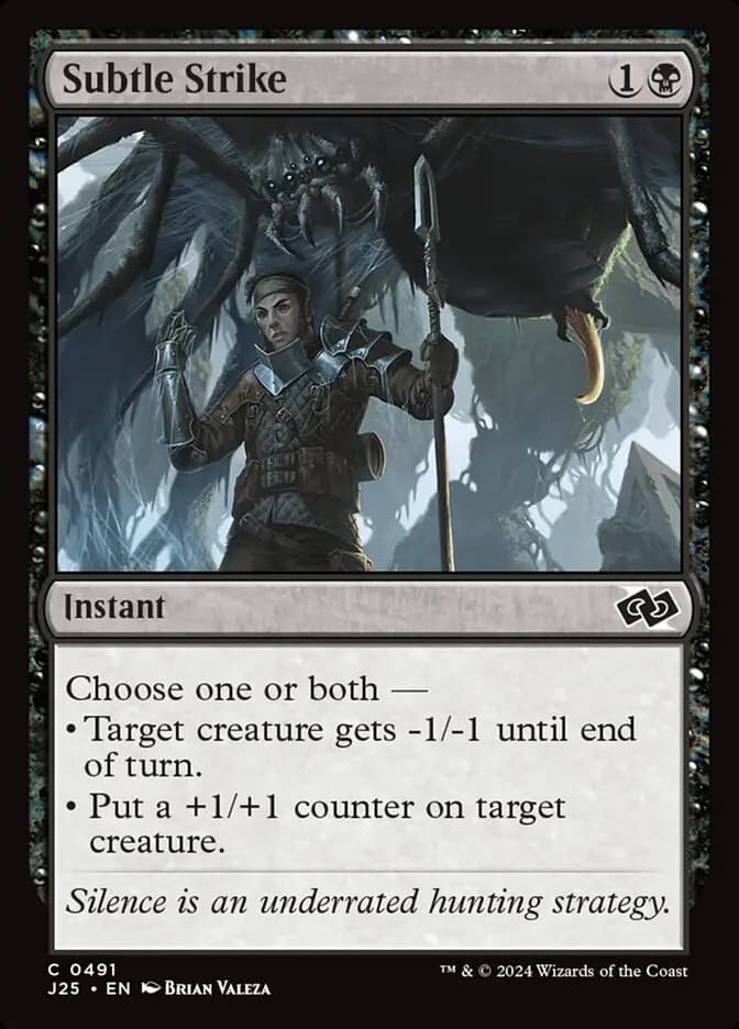 Card image of Subtle Strike