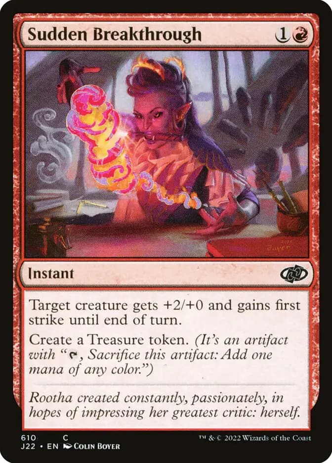 Card image of Sudden Breakthrough