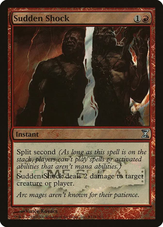 Card image of Sudden Shock