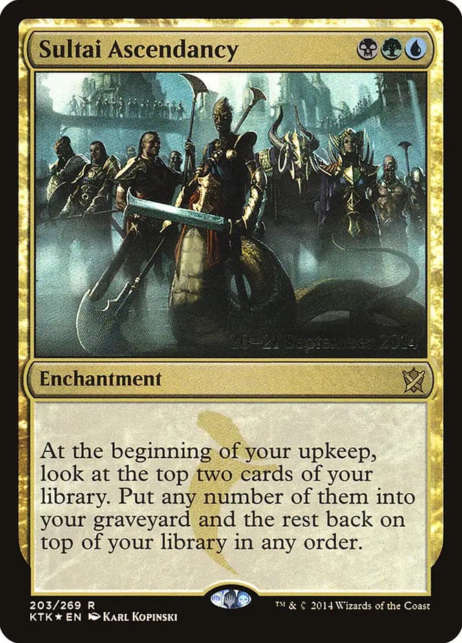Card image of Sultai Ascendancy