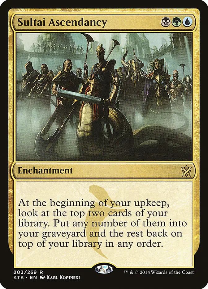Card image of Sultai Ascendancy