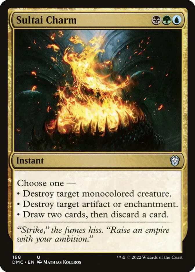 Card image of Sultai Charm