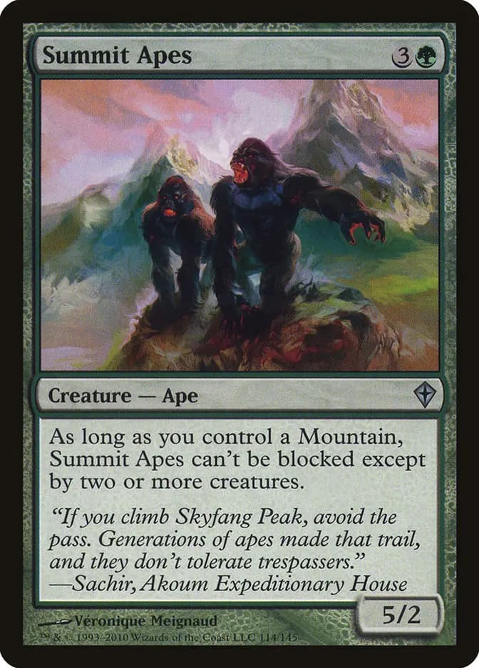 Card image of Summit Apes