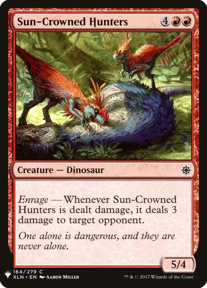 Card image of Sun-Crowned Hunters