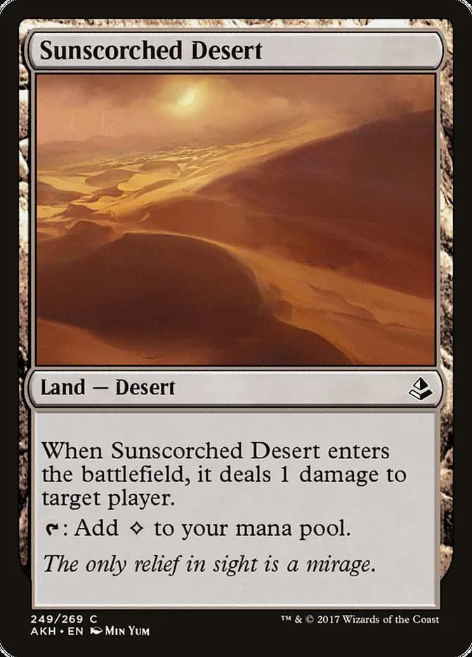 Card image of Sunscorched Desert