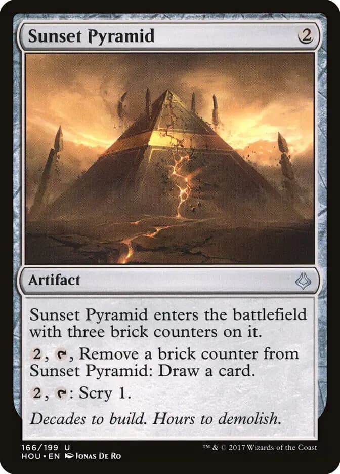 Card image of Sunset Pyramid