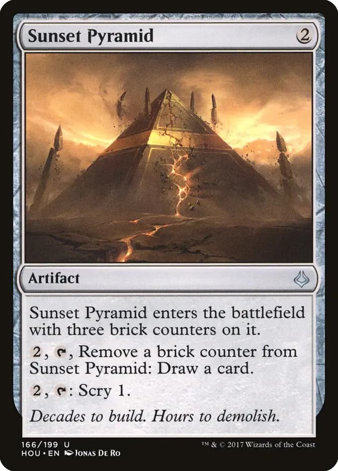 Card image of Sunset Pyramid