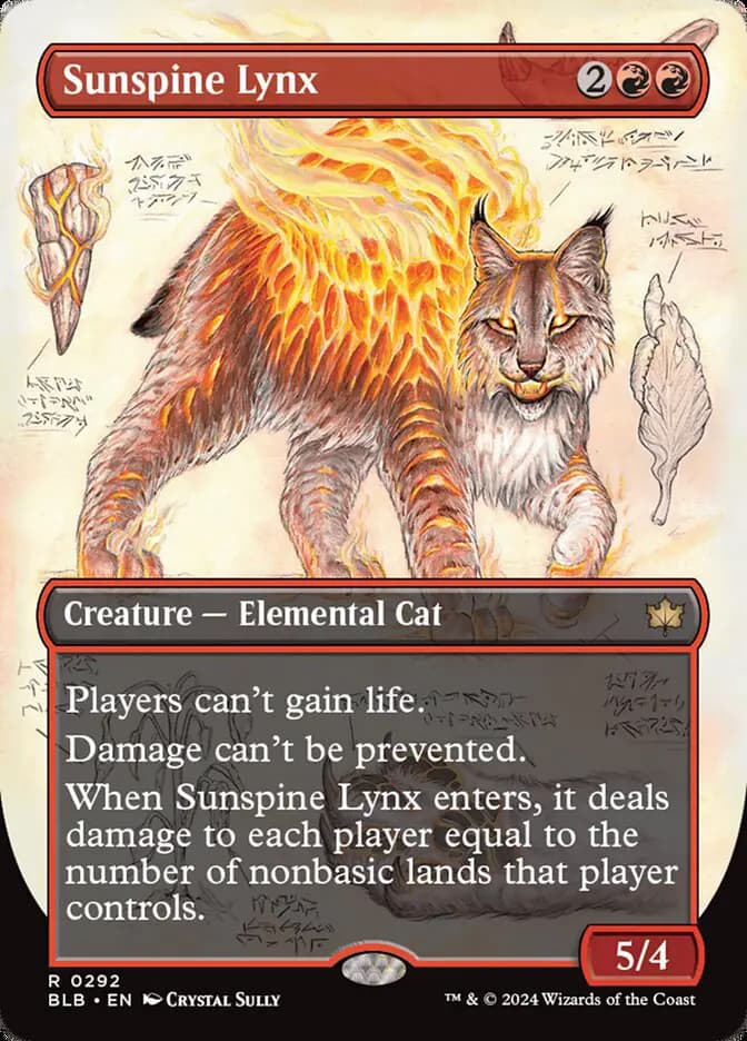 Card image of Sunspine Lynx