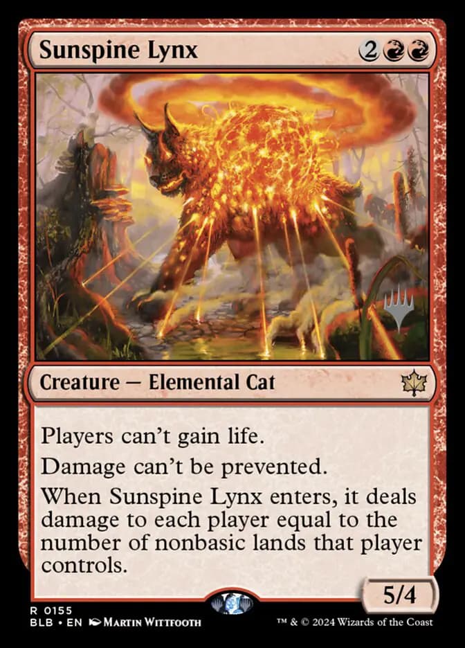 Card image of Sunspine Lynx