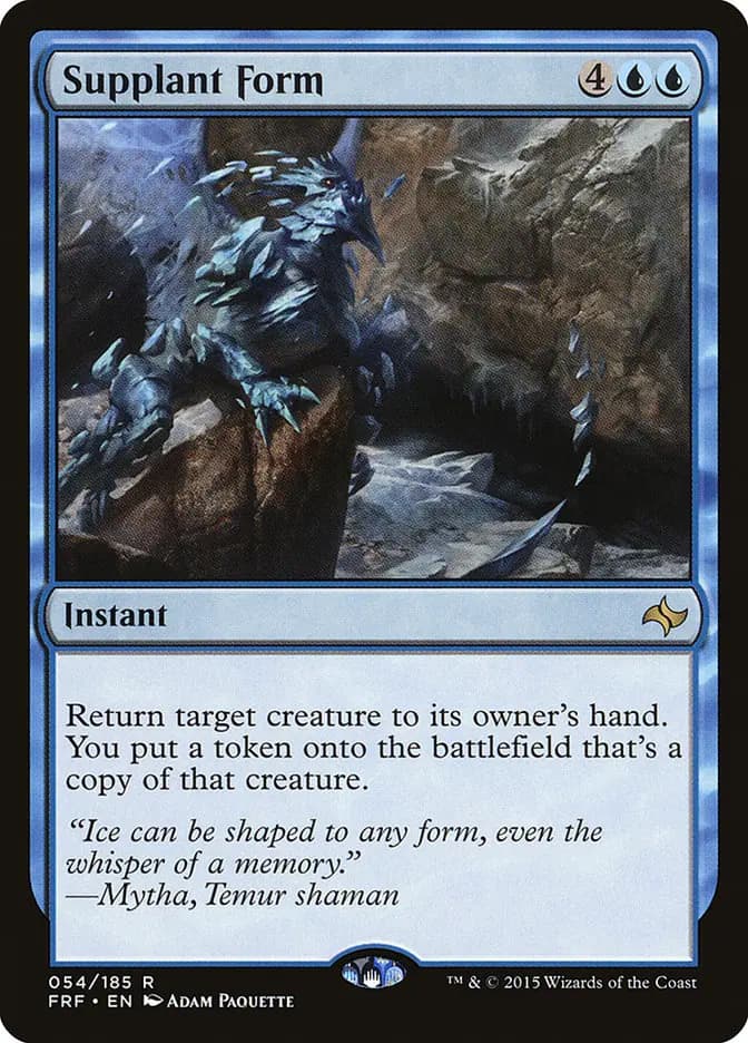 Card image of Supplant Form