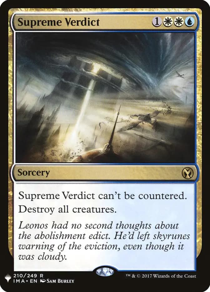Card image of Supreme Verdict