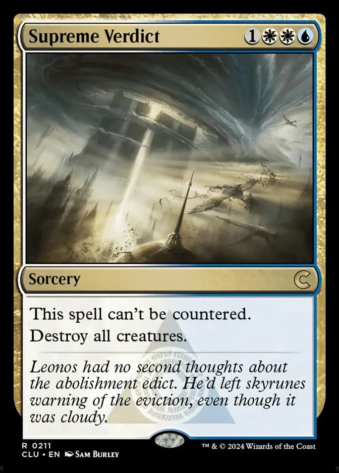 Card image of Supreme Verdict