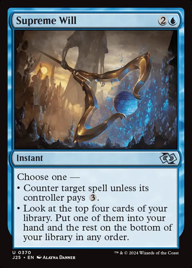 Card image of Supreme Will