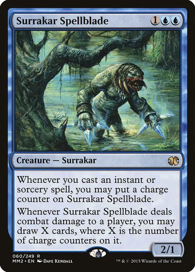 Card image of Surrakar Spellblade