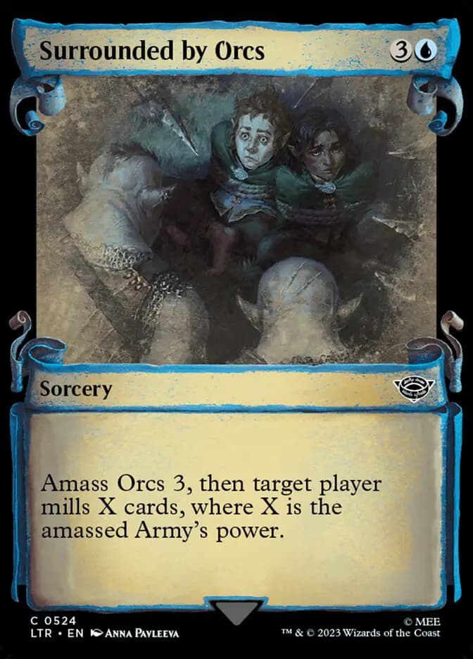 Card image of Surrounded by Orcs