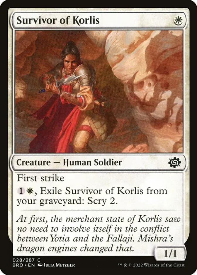 Card image of Survivor of Korlis