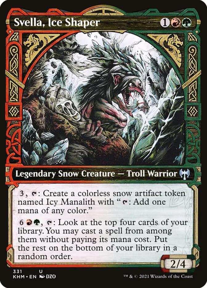Card image of Svella, Ice Shaper