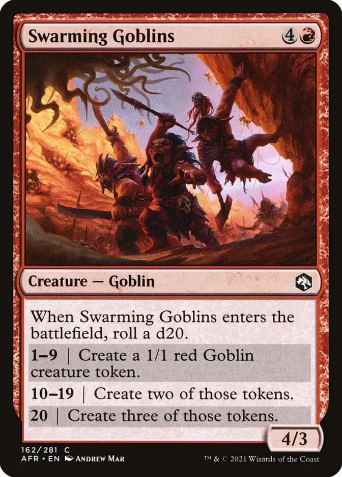 Card image of Swarming Goblins